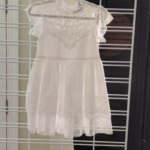 Girls lace & tulle dress